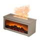 thumbnail image 1 of Chimenea realista Difusor de aceites esenciales USB Humidificador Aroma Difusor de escasez de agua Protección con control remoto, 1 of 8
