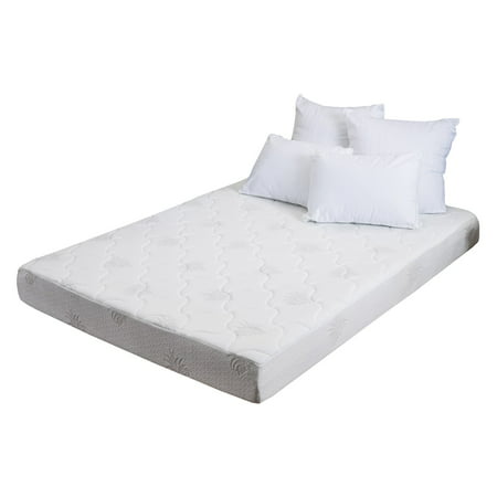 8 in. Aloe Gel Memory Foam Mattress (Best Rated Firm Pillow Top Mattress)
