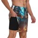 thumbnail image 2 of Fotbe Blue Dragon And White Tiger Traje de Baño para Hombre – Shorts de Natación de Secado Rápido con Forro y Bolsillos-XX-Large, 2 of 6