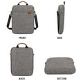 thumbnail image 2 of Deago Slim Laptop Bag 13 Inch,Laptop Sleeve with Strap,Laptop Case,Laptop Shoulder Bag,Computer Bag,Tablet Bag Men Women (Gray), 2 of 9