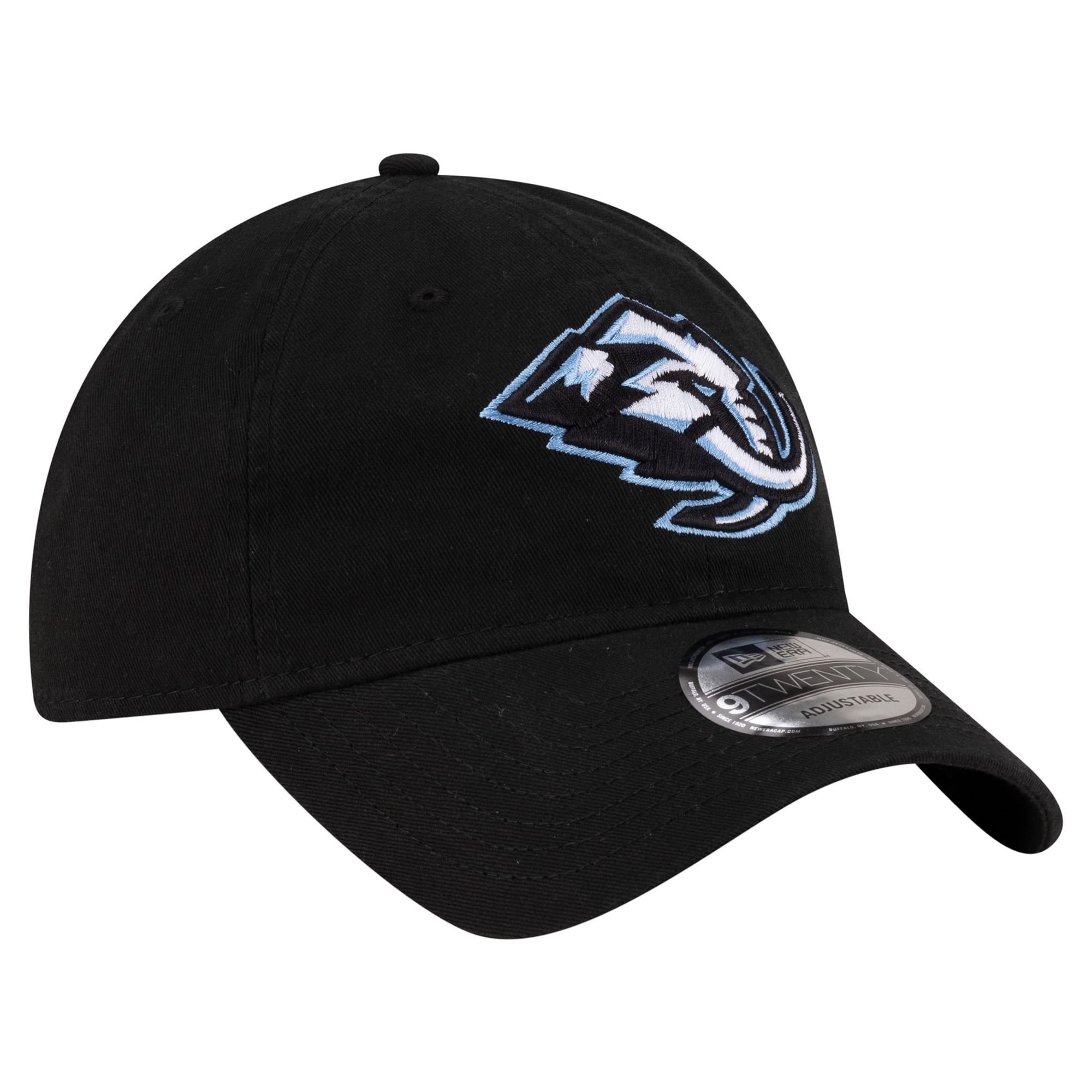 Men's New Era Black Utah Mammoth 9TWENTY Adjustable Hat