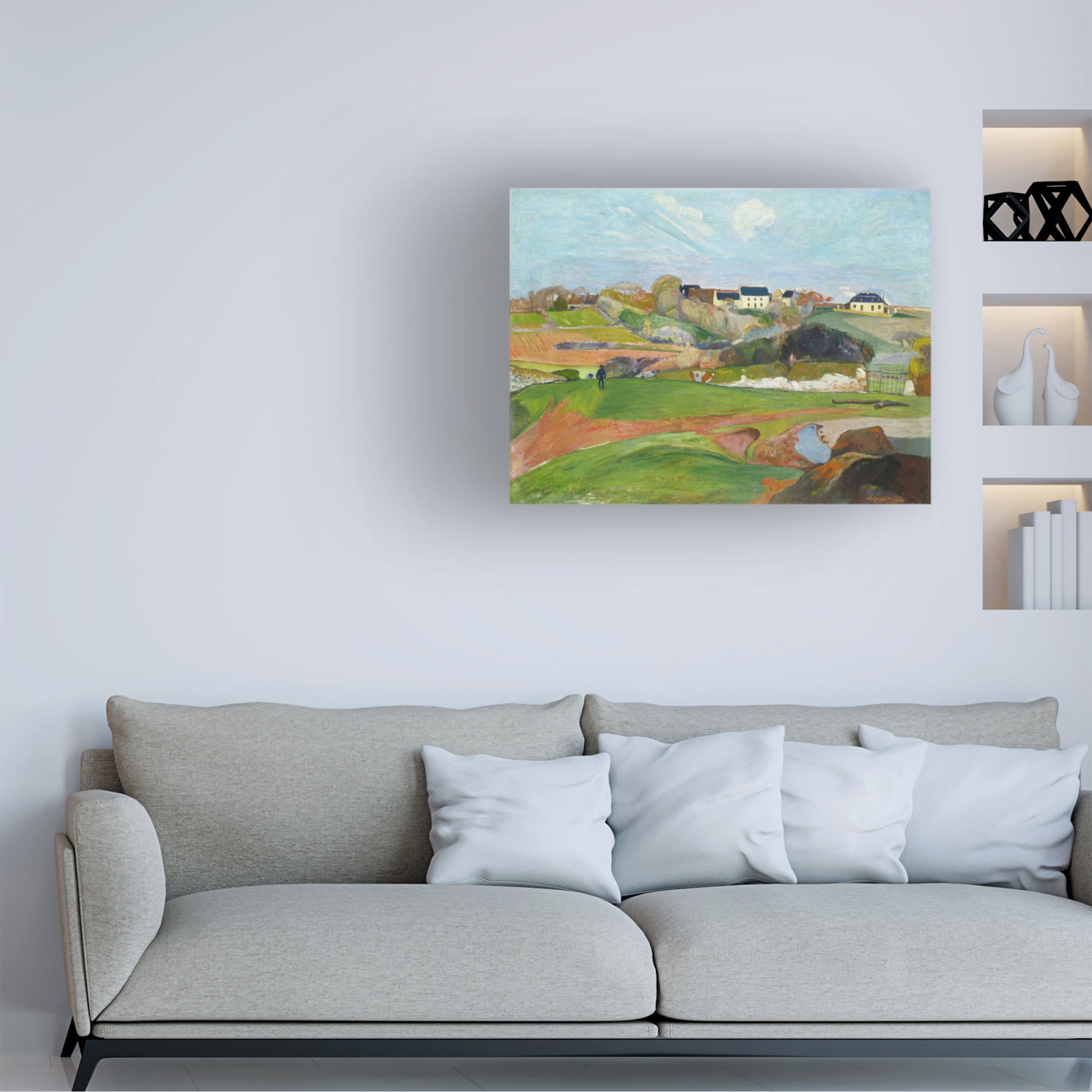 Trademark Fine Art Paul Gauguin  Gaugin Landscapes I Canvas Wall Art