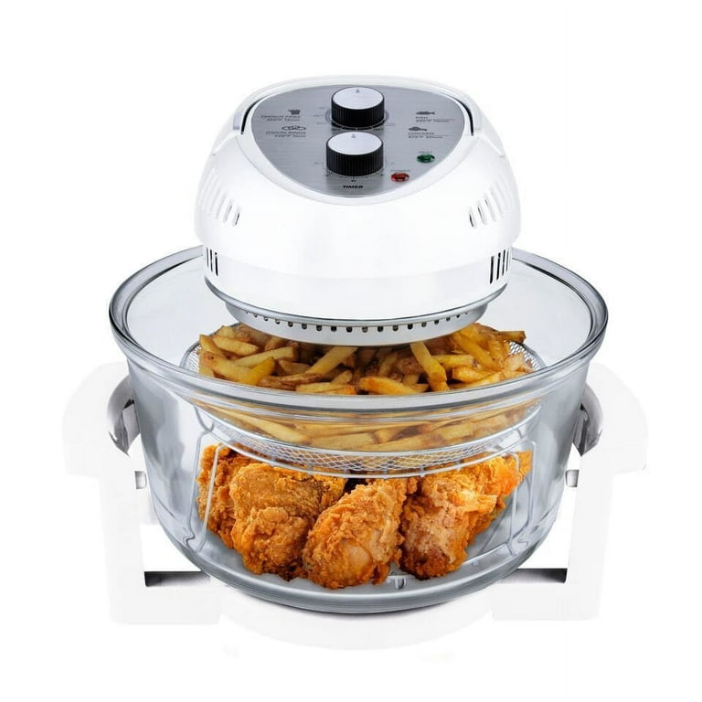 Big Boss 16Qt Large Air Fryer Oven – Large Halogen Oven Cooker with 50+ Air  Fryers Recipe Book for Quick + Easy Meals for Entire Family, AirFryer Oven