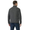 thumbnail image 3 of Bass & Co Men's Twill 1/4 Zip, Sizes S-3XL, 3 of 5