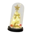 thumbnail image 2 of LED Christmas Dome Party Decoration Desktop Decor Christmas Tree Decorations for White Tree, 2 of 9