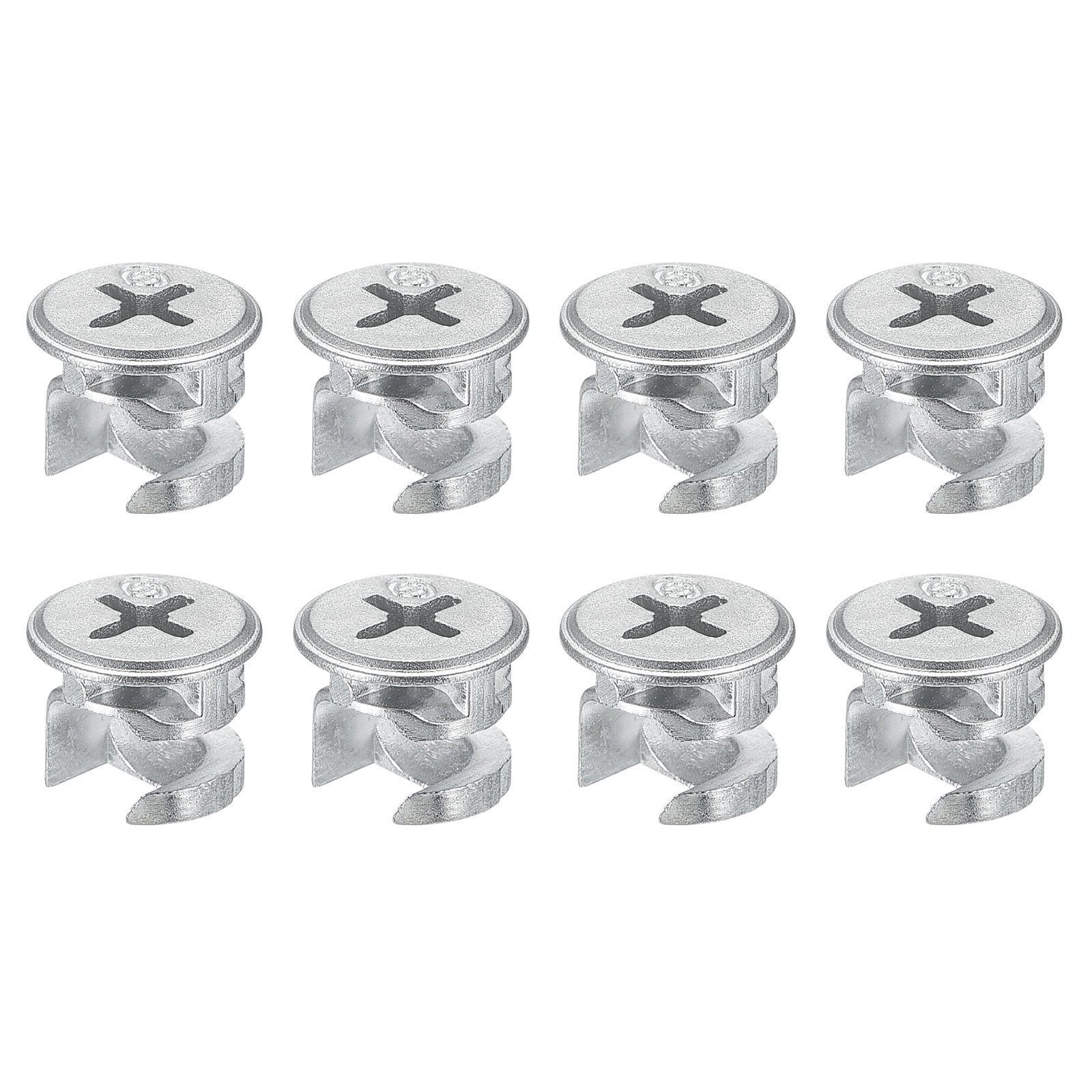 Uxcell Cam Lock Nut for Furniture, 8 Pack 12x10mm Joint Connector
