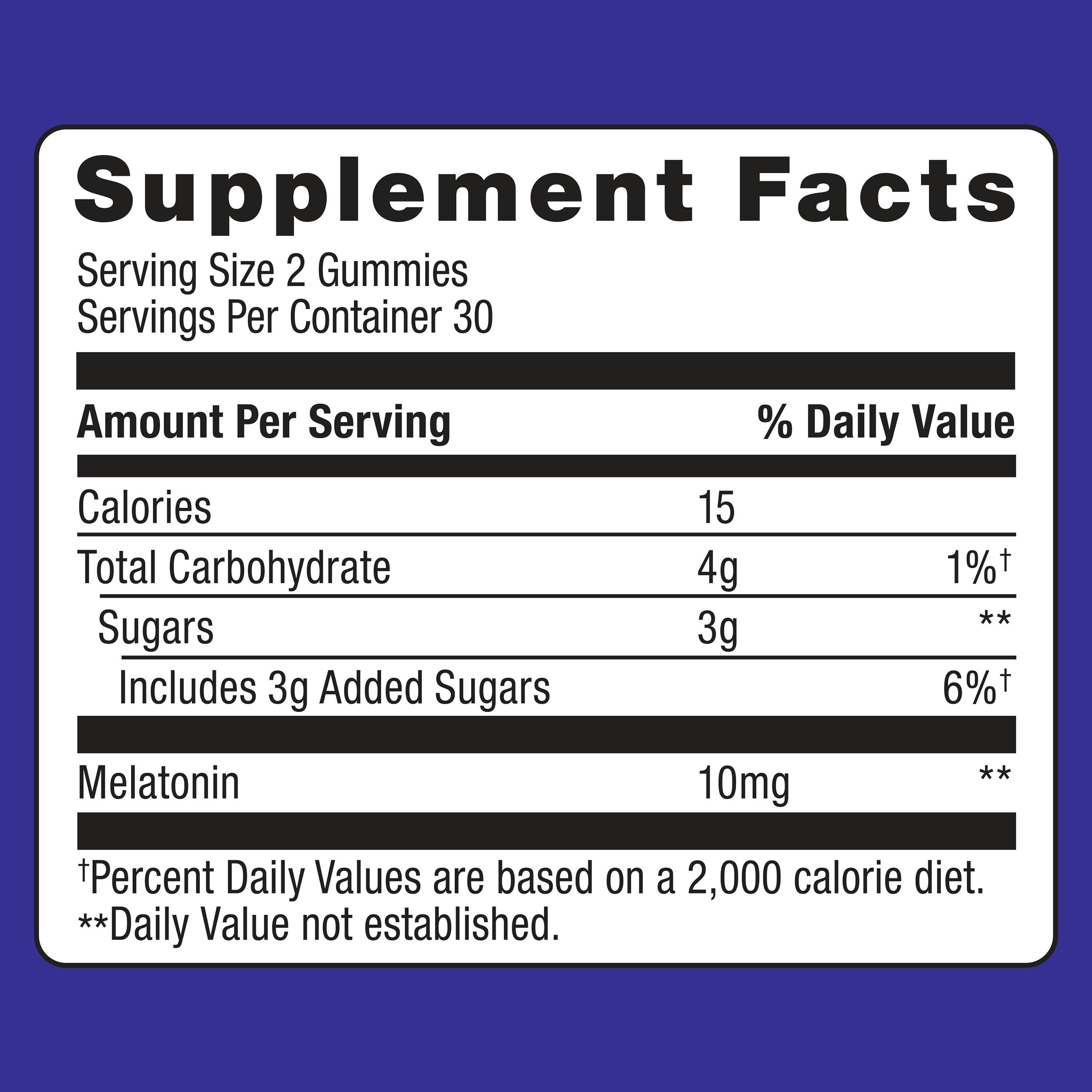 Equate Melatonin Dietary Supplement, Adult Gummies, 60 Count