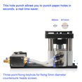 thumbnail image 5 of Pneumatic Edges Banding Punching Machine Dual Hole Hole-punching Device Automatic Punching Artifact Portable Puncher, 5 of 5
