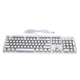 thumbnail image 1 of Dioche Computer Parts,900-5 White Mechanical Keyboard With Retro Round Computer Parts,Keyboard, 1 of 8