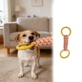 thumbnail image 2 of BotaniNest Durable Chew With Rings – Rope & Rubber Interactive For Chewing & Playing Tough For Small To Medium Dogs Ideal For Reducing Boredom & Promot, 2 of 6