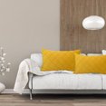 thumbnail image 5 of 2pcs Rectangular pillowcase with striped pattern Simple solid color, 5 of 6