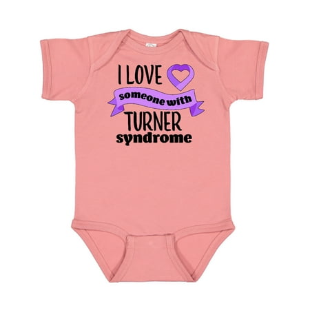

Inktastic I Love Someone with Turner Syndrome Gift Baby Boy or Baby Girl Bodysuit