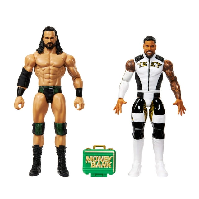 WWE Main Event Showdown Jey Uso vs Drew McIntyre Action Figures Set, Series #23 6-inch Collectibles