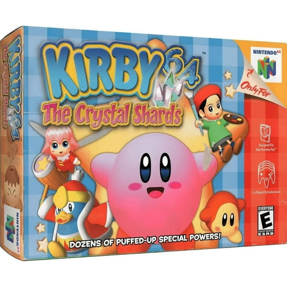 Kirby 64 The Crystal Shards Físico En Caja Con Manual