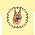 thumbnail image 4 of Inktastic German Shepherd Dog Art Boys or Girls Baby Bodysuit, 4 of 5