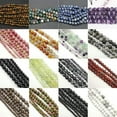 thumbnail image 4 of Wholesale Natural Gemstone Round Ball Spacer Loose Beads 4mm 6mm 8mm DIY Making, 4 of 9