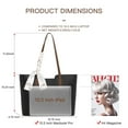 thumbnail image 2 of FALAN MULE Tote Bag for Women Large Commuting Shoulder Bag Top Handle Handbag, 2 of 8