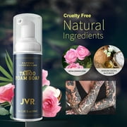 Tattoo Aftercare, JVR Tattoo Balm for Tattoo Brightener & Color Enhancement & Rejuvenates Older Tattoos, Tattoo Foam Soap cleanser for Cleaning, Soothing and Moisturizer, Organic & No-Petroleum