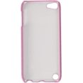 thumbnail image 1 of JUJEO Woven Pattern Carbon Fiber Leather Coated Hard Case for iPod Touch 5, Pink, 1 of 1