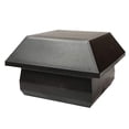 thumbnail image 3 of Nuvo Iron SPC25 Plastic Black Post 4" x 4" Cap, 3 of 8