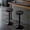Black, variant on STOOLINK Counter Height Bar Stools Set of 2, Microfiber Leather Barstools, Adjustable Bar Chairs, Tall Bar Stools with 58D Memory Foam Seat, Modern Backless Bar Stools for Kitchen Island, Pub, Green