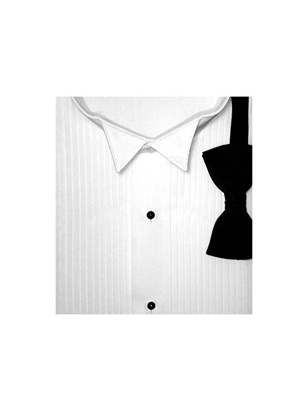 Tuxedo Dress Shirt w/ Bow Tie 40 