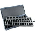 thumbnail image 2 of Chessex Figure Storage Box for 25mm Humanoids (80 Figure), Gray, 2 of 5