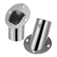 thumbnail image 1 of unbranded 2Ud Soporte Para Barra De Closet De Acero Inoxidable Ajustable Para Cortinas Pesadas Plata, 1 of 8