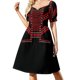 thumbnail image 1 of Disfraz de Ana de Cleaves Vestido de manga corta Vestido para niñas Falda de mujer Vestido, 1 of 7