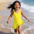 thumbnail image 3 of Kids Swimsuit Girls Girls Swimsuit With Shorts Two Piece Bathing Suits Girls Swimsuits Size 7-8 Years, 3 of 8