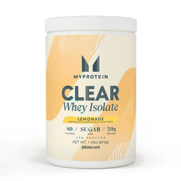 Myprotein Clear Whey Isolate, Lemonade, Sugar-Free Protein, 35 Servings, 1.9 lbs