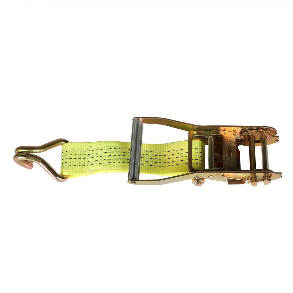 waltyotur 2 In x 15 Ft Ratchet Straps With J Hook 5000 Lbs Heavy Duty Tie Downs 8 Pack