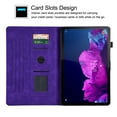 thumbnail image 3 of GSFY Case for Lenovo Tab P11 Plus 2021 (TB-J616F/J616X), PU Leather Smart Shell Flip Stand Cover with Auto Sleep/Wake for Lenovo Tab P11 Plus 2021/ Tab P11 2020 (TB-J606F/J606X) 11 inch, Purple Tree, 3 of 7