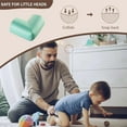 thumbnail image 6 of Vacemry Under $5 Furniture Corner Guard, Baby Safety Edge Protector, Soft Sponge Bumper for Table Bed, Transparent Right Angle Cover for Home, Child Proofing Safety Item, 6 of 6