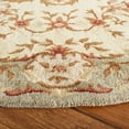 thumbnail image 3 of SAFAVIEH Classic Izabelle Floral Wool Area Rug, Assorted, 3'6" x 3'6" Round, 3 of 10