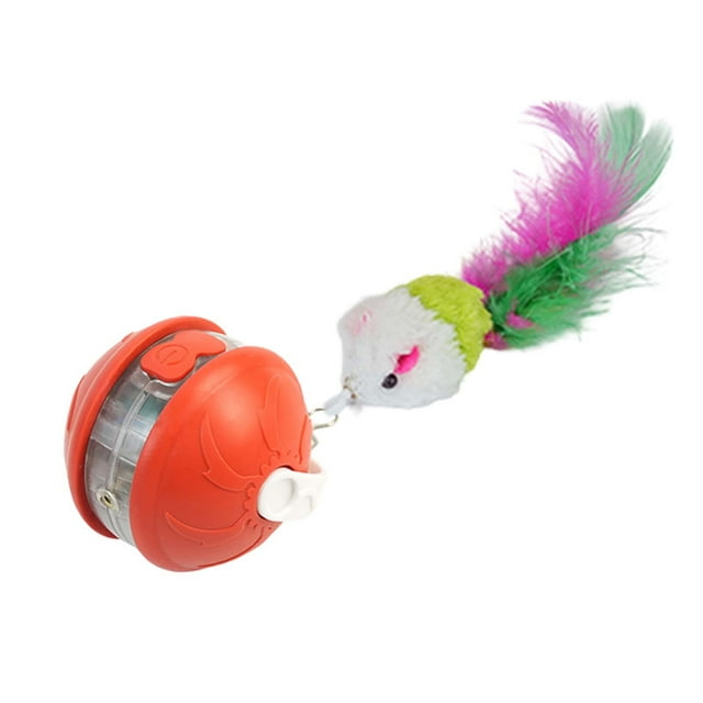 Hearth & Gear Interactive Cat Toy With Voice Alert Lost Infrared Feather Head Detachable Design For Indoor Outdoor Play Stimulating Dog Outdoor Dog Rubber Stick Dog for Large Dogs Enrichment for Large