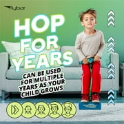 My First Flybar Foam Pogo Jumper for Kids Age 3 and Up, Toy for Boys and Girls – Blue LED
