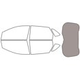 thumbnail image 2 of Rvinyl Car Window Pre Cut Tint Kit Rear Windshield 50% Single Ply Fit Ford Edge 2015-2024, 2 of 8
