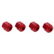 thumbnail image 2 of Adaptador De Cubo De Rueda Hexagonal, Conector De Ensanchamiento De Cubo RC, Reducción De Aleación De Aluminio Para Traxxas 1/10 RC Crawler Car ZAQW Rojo 12mm, 2 of 8