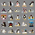 thumbnail image 3 of Pegatinas 50 Uds. Pegatinas impermeables de pingüino de dibujos animados para botella de agua, monopatín, álbum de recortes, ordenador portátil, coches, bicicleta, motocicleta, guitarra, 3 of 5