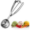 thumbnail image 1 of Large 304 Stainless Steel Cookie Scoop with Easy Trigger - 6.3cm Size, 1 of 2