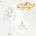 thumbnail image 2 of Gymax 6 FT Pre-lit White Birch Tree Artificial Twig Birch Tree Christmas Decor, 2 of 10