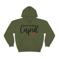 thumbnail image 2 of Not today Cupid Valentine's Unisex Heavy Blend™ Hooded Sweatshirt, 2 of 9