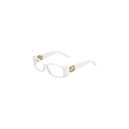 UPC 762753097989 product image for Gucci Womens Eyeglasses 3557 VK6/14 Plastic Rectangle White Frames | upcitemdb.com