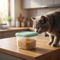 thumbnail image 4 of Silicone Pet Food Storage Container Leakproof Lid Microwave Freezer Safe for Wet Dry Dog Cat Food Treats Travel Meal Prep, 4 of 7