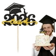thumbnail image 2 of 2026 Graduation Cupcake Toppers Class of 2026 Cupcake Topper Graduation Decorations Party Supplies Set,Decoration Kit,Balloon Set,Banner Set,Table Decor,Confetti,Party Favors,Event Accessories,Party, 2 of 9