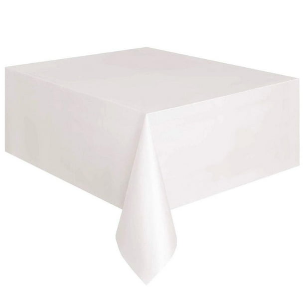 Mantel rectangular de Color sólido para mesa de comedor, decoración de mantel para fiesta de cumpleaños