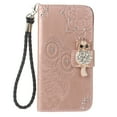 thumbnail image 7 of iPhone 7 / 8 Case, Allytech Premium Leather Cute Glitter Owl Shockproof Folio Stand Drop Proof Cards Slots Bumper Magnetic Book Style Wallet Case Cover for Apple iPhone 8/ iPhone 7, Rosegold, 7 of 7