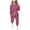 Hot Pink, variant on Fancifize Girls Clothing Sets Stylish Striped Sweatsuit Tracksuits Casual Crewneck Long Sleeve Shirt and Jogger Pants Set 2 Piece Outfits