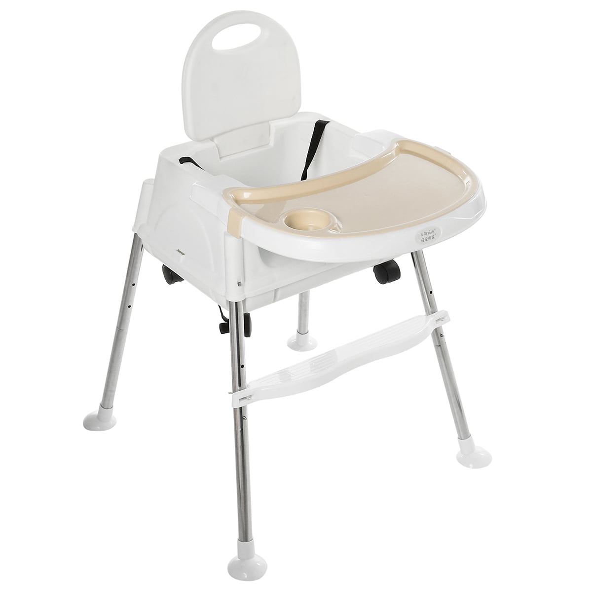 Baby Highchair Infant High Feeding Tray 3 in 1 Toddler Table Chair Wooden 50kg